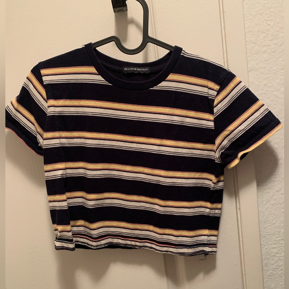 brandy melville cropped tshirt